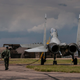 Illustration for article titled Photos: India's Su-30MKI Flankers Sparred With Royal Air Force Typhoons
